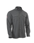 DRIFIRE Tall Size FR Vented Work Shirt, Grey, 3X-Large Tall