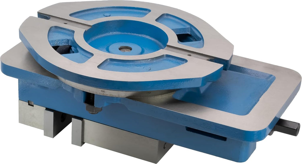 CME CNC Milling Vise with Swivel Base, Angle Lock Design, 6' Jaw Width, 6' Maximum Opening