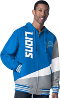G-III Sports Men's NFL Dual Threat Reversable Full-Zip Hooded Jacket