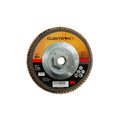 3M Cubitron II Flap Disc 967A, 60+, T27, 5 in x 5/8'-11, Pack of 10, Medium Pressure Applications, Light Deburring, Scale Removal, Oxide Removal, Surface Prep
