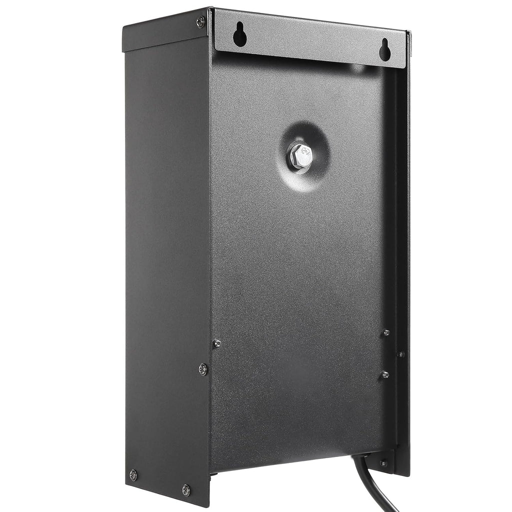 VEVOR 600W Landscape Transformer, Timer & Photocell Sensor Equipped, Weatherproof Outdoor Lighting Converter, 120V AC to 12V/14V AC, Ideal for Exterior, Spotlight, Pathway,ETL