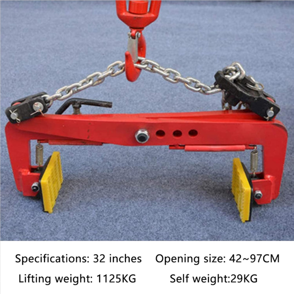 Lifting Clamps,Lifting Clamp Jaw Opening 4 Inch Vertical Plate Clamp for Lifting and Transporting Steel Plates and Structures(B6)