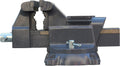 KAKA INDUSTRIAL Bench Vises 5 Inch Jaw Width, 5 Inch Jaw Opening Homeowner's Vise, Swivel Base Heavy Duty, for Drilling, Pipe Cutting, Woodworking AVS-125