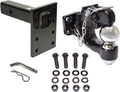 Rigid Hitch Incorporated Combination Pintle Hook w/ 2-5/16' Ball, Mounting Plate and Hardware