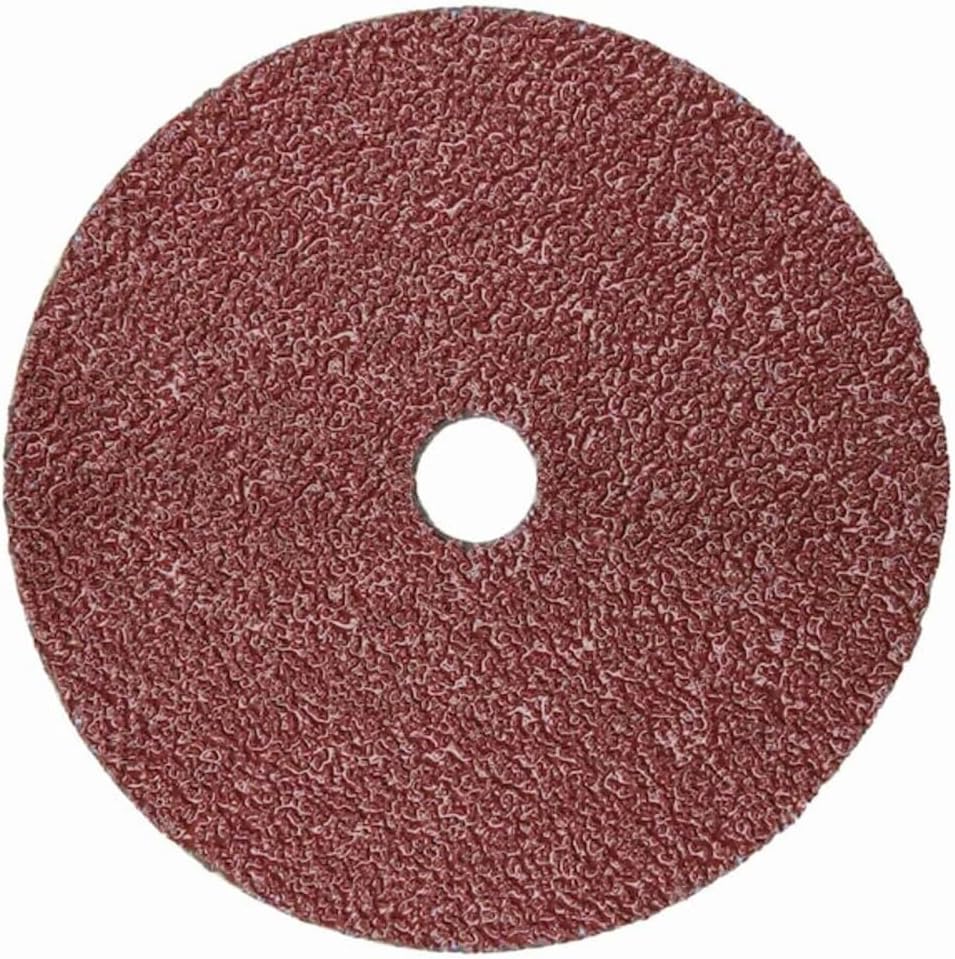 3M Fiber Disc 982C, Precision Shaped Ceramic Grain, 5' x 7/8', 80+ Grit - Lot of 25