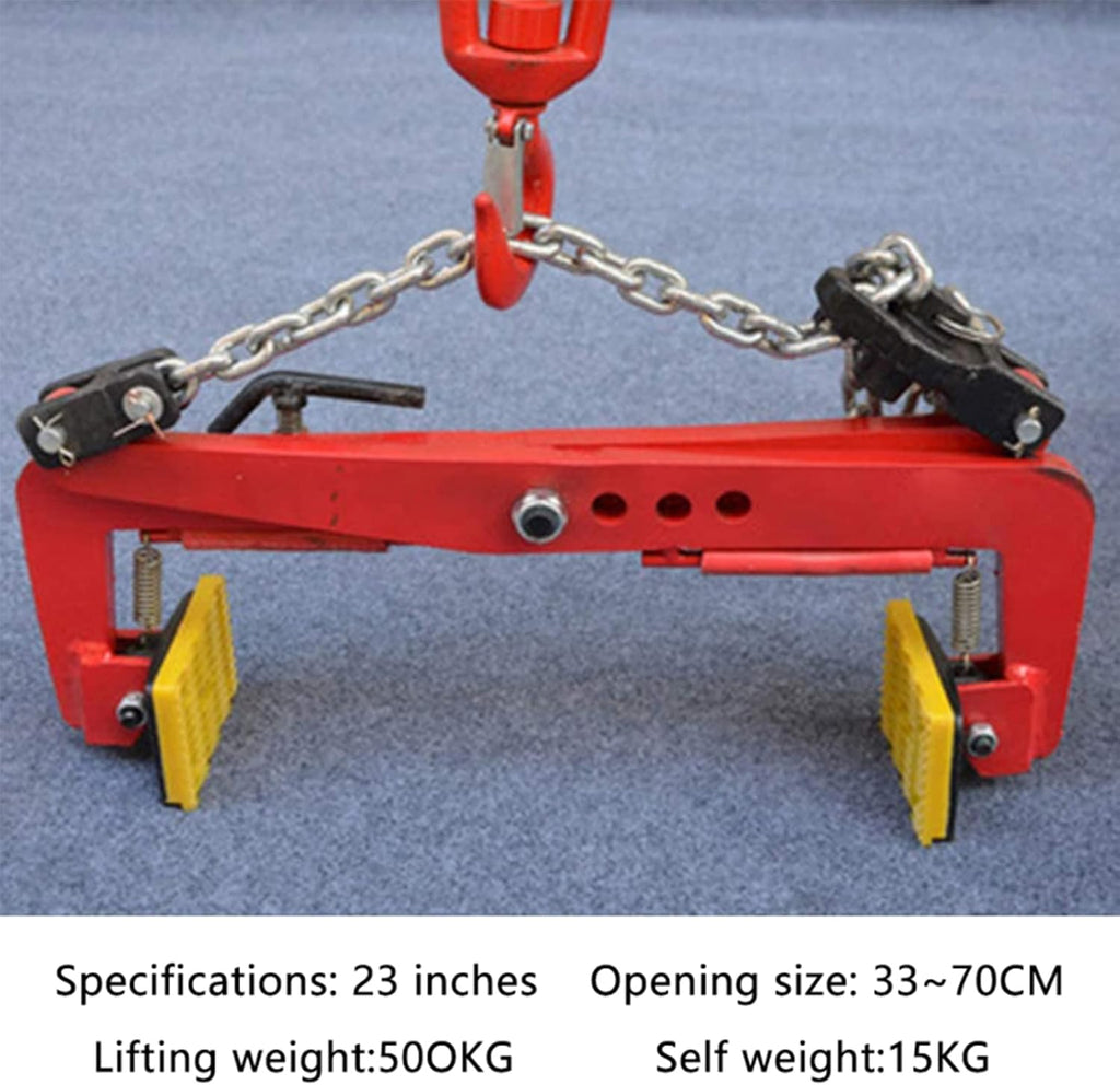 Plate Clamp, Vertical Plate Clamp for Lifting and Transporting Hanging Stone Fixture, Lifting Clamp Jaw Opening 4 Inch(B3)