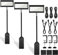 LED Trade Show Display Lights, Connectable for Exhibition Lighting | Energy-Saving Trade Show Lights, Full Accessories, Max 10 Daisy-Chainable, 360° Adjust Light, Two Mount Options
