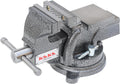 KAKA INDUSTRIAL Bench Vises 3 Inch Jaw Width, 3.5 Inch Jaw Opening Homeowner's Vise, Swivel Base Heavy Duty, for Drilling, Pipe Cutting, Woodworking HPS-75