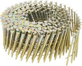 Metabo HPT 13340HPT 2-1/2' x 0.092' Electro Galvanized Ring Shank Wire Coil Siding Nails 3600 count