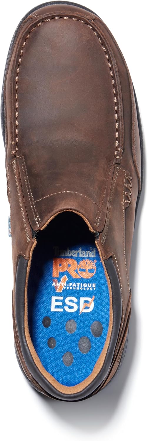 Timberland PRO Men's Branston Moc Toe Slip-On Work Shoe