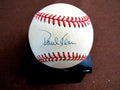 Paul Blair 2 X Wsc Balt Orioles Ny Yankees Signed Auto Vintage Oal Baseball Jsa - Autographed Baseballs