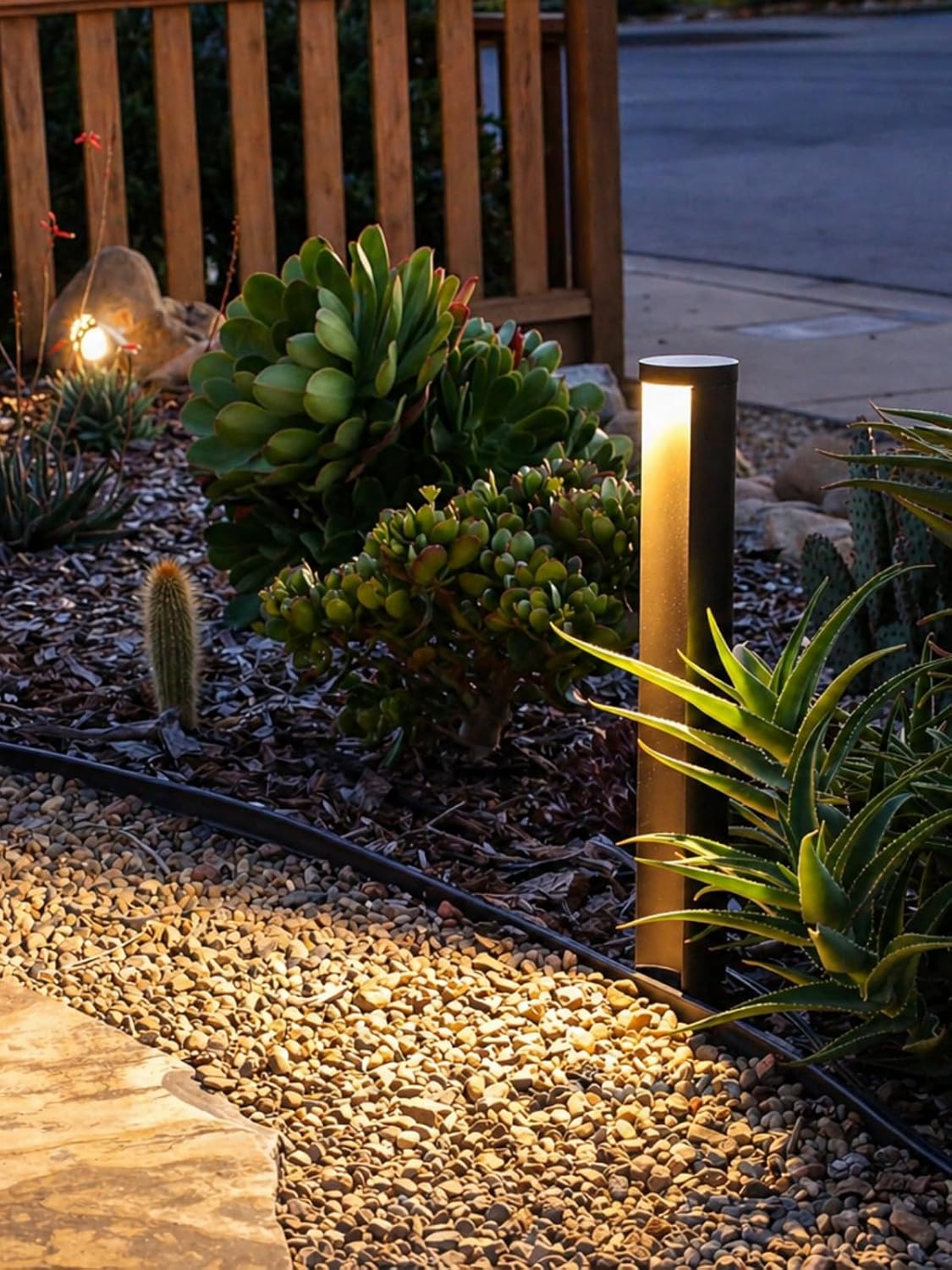 LEONLITE 5CCT Low Voltage Landscape Lights, 5W Anti-Glare LED Pathway Lights, Die-Casted Aluminum Housing, IP65 Waterproof for Outdoor Path Sidewalk Walkway, 1800K-5000K, ETL, Pack of 12