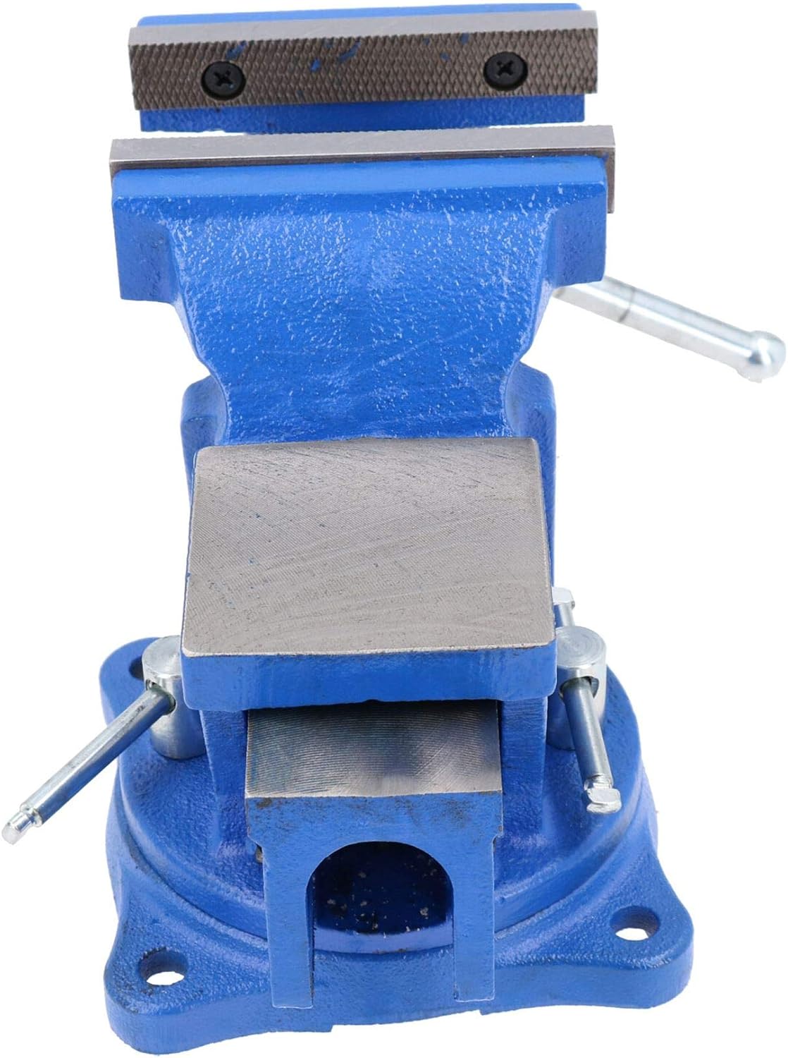 4' Heavy Duty Engineer Swivel Bench Vice Vise Clamp Workbench with Anvil