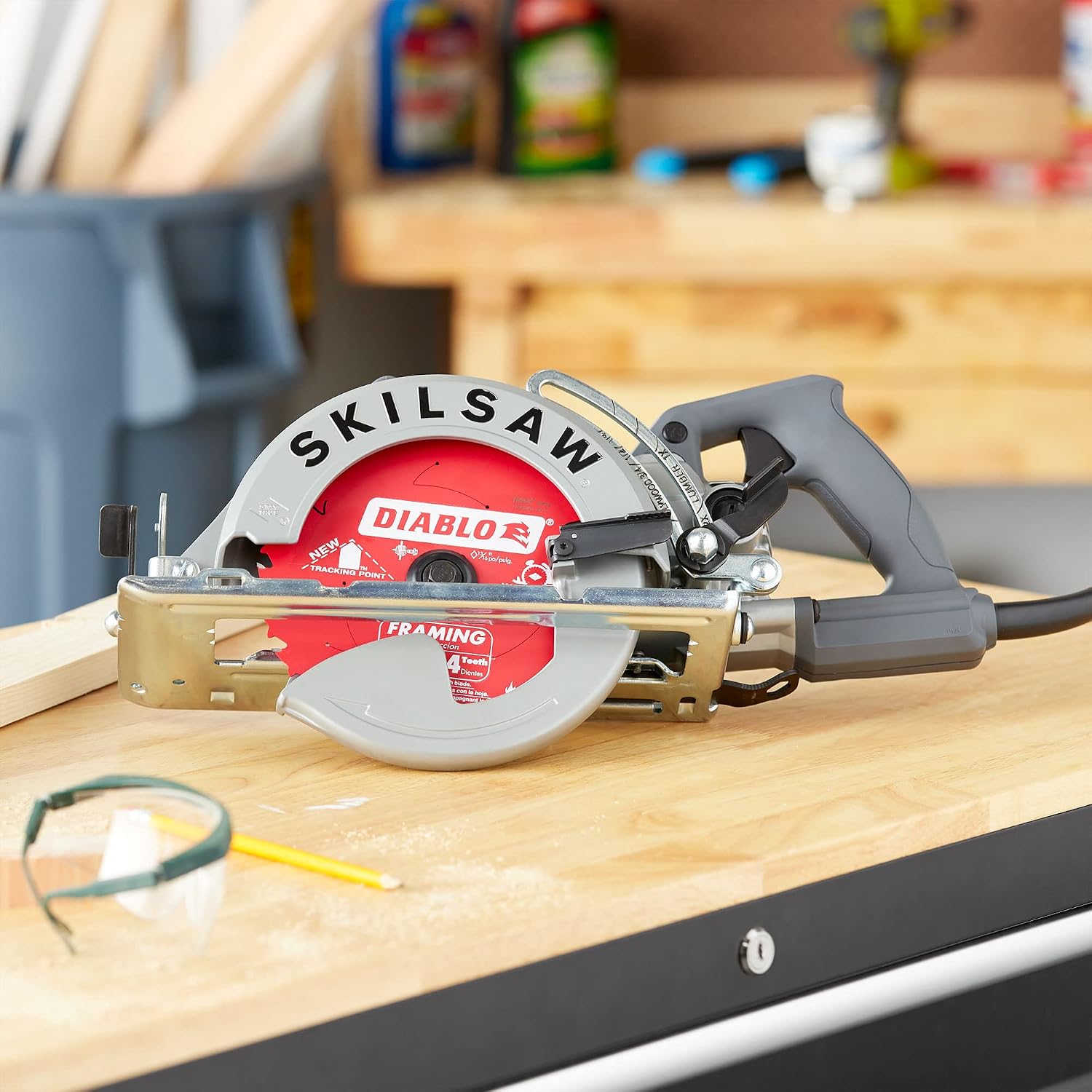 SKIL 7-1/4' Worm Drive Corded Circular Saw-SPT77W-22