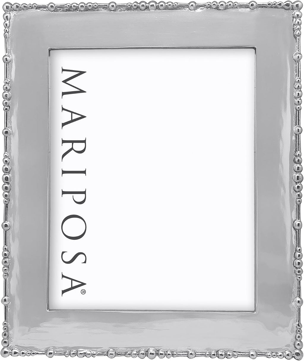 MARIPOSA Pearl Drop 8x10 Frame Silver