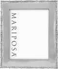 MARIPOSA Pearl Drop 8x10 Frame Silver