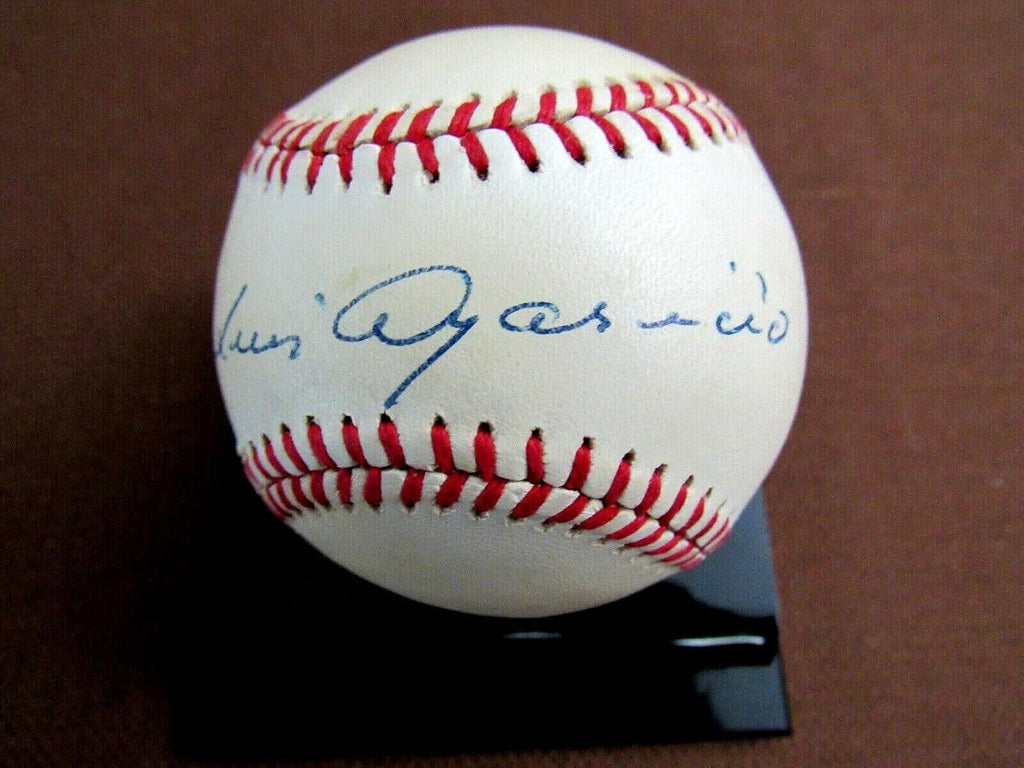 Luis Aparicio Chicago Sox Orioles Hof Signed Auto Vintage Oal Baseball Jsa - Autographed Baseballs