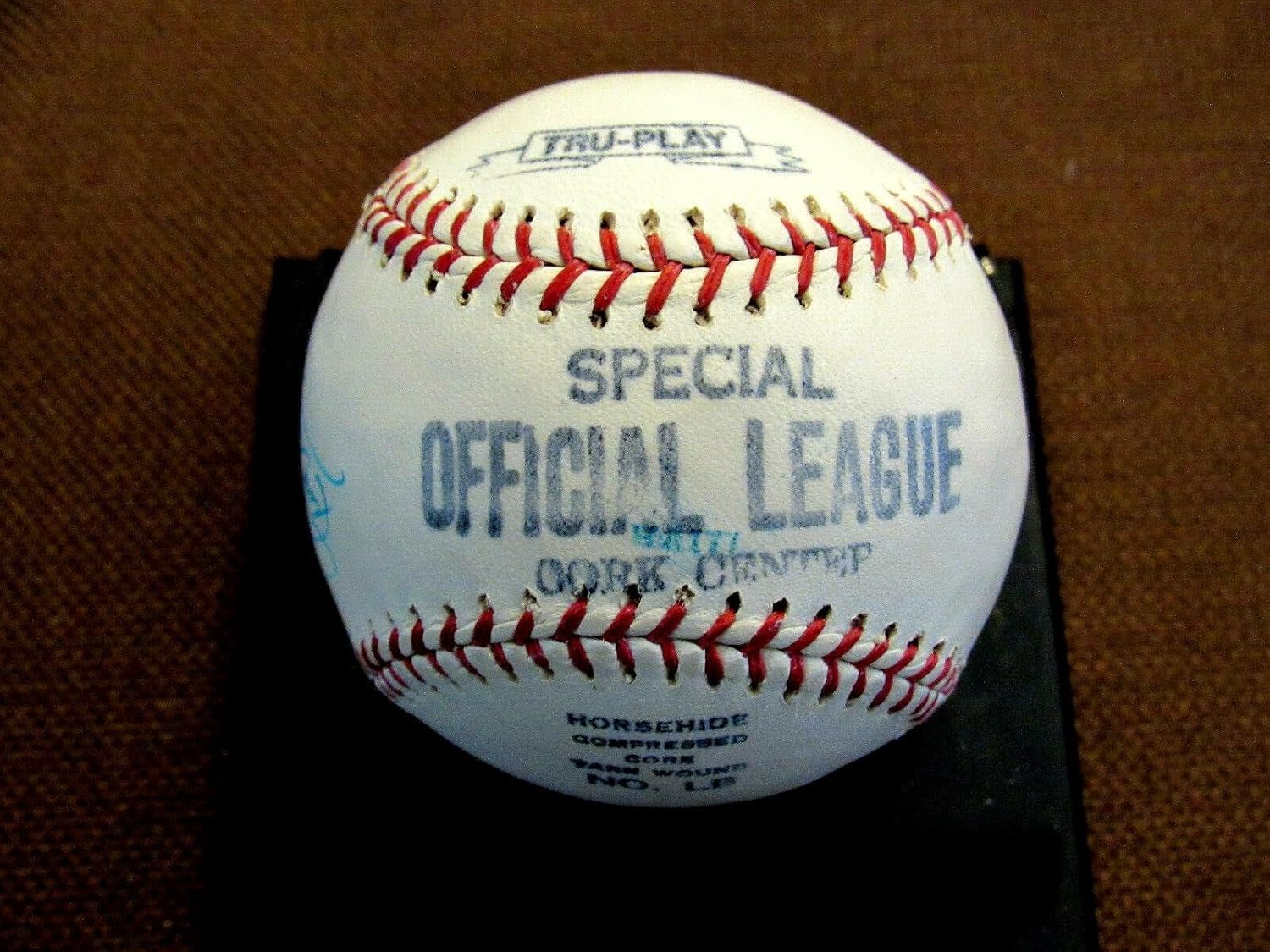 Curt Belfary Best Wishes Wsc Roy Orioles Yankees Signed Auto Vtg Baseball Jsa - Autographed Baseballs