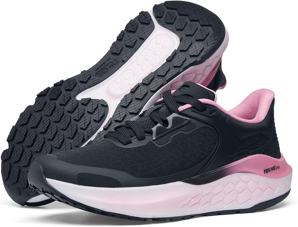 Shoes for Crews Women's Slip-Resistant Work Sneakers – Comfortable, Non-Slip Running Shoes for Women in Food Service, Healthcare, Hospitality - Pinnacle Runner