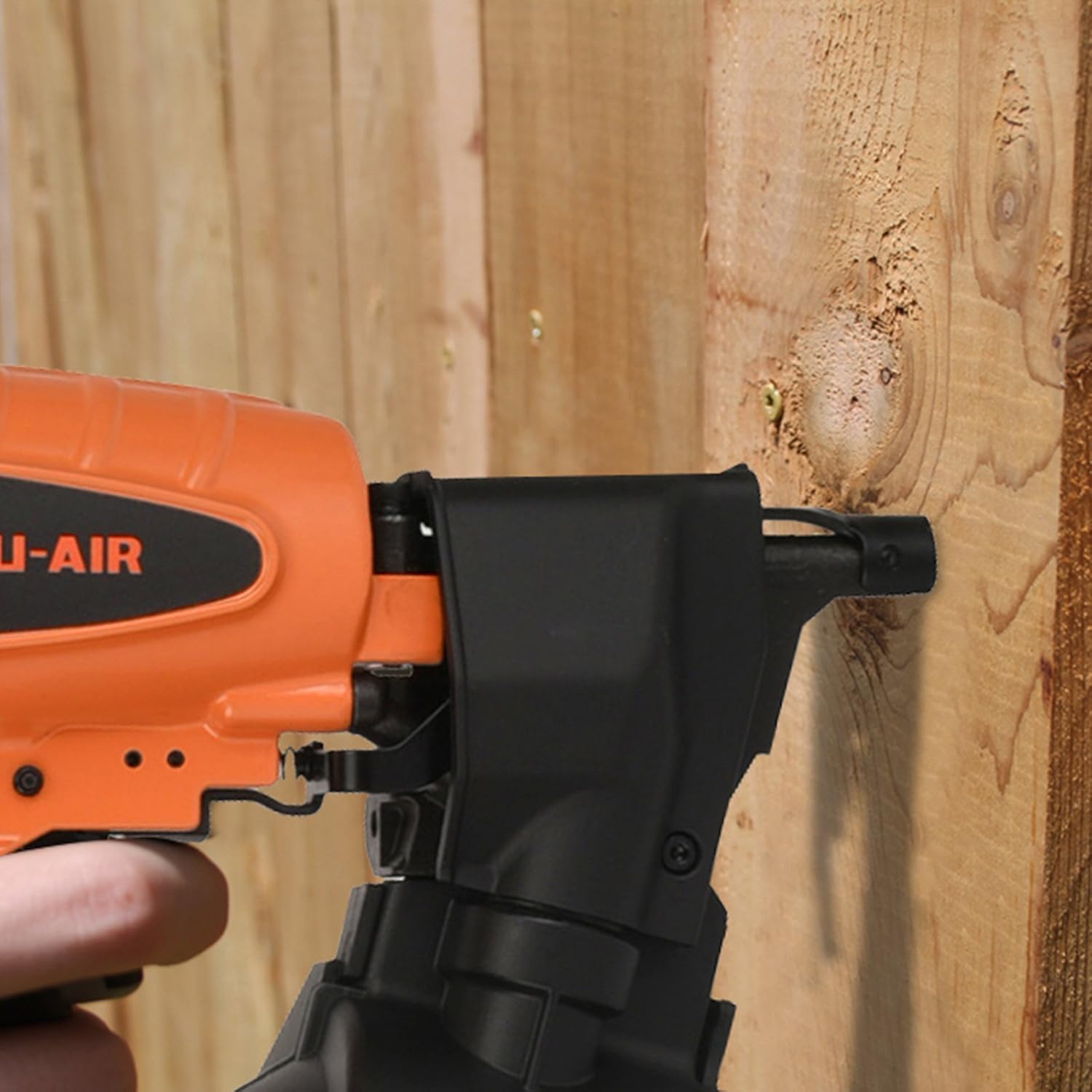 Valu-Air CN55R 15-Degree Pneumatic Coil Siding Fencing Nailer - 1-inch to 2-1/4-Inch for Siding, Fiber Cement, Fencing, Cedar Shake and Soffit Applications