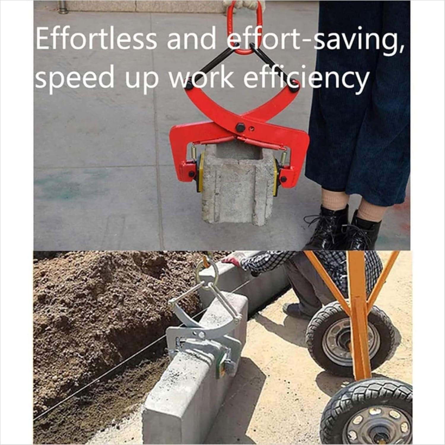 4' Vertical Lifting Clamp for Steel Plates, Heavy Duty Jaw Opening, Durable Transport Tool for Industrial Lifting and Moving Structures, A3 Quality
