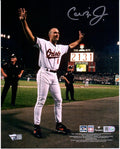 Cal Ripken Jr. Baltimore Orioles Autographed 8' x 10' 2131st Game Ovation Photograph - Autographed MLB Photos