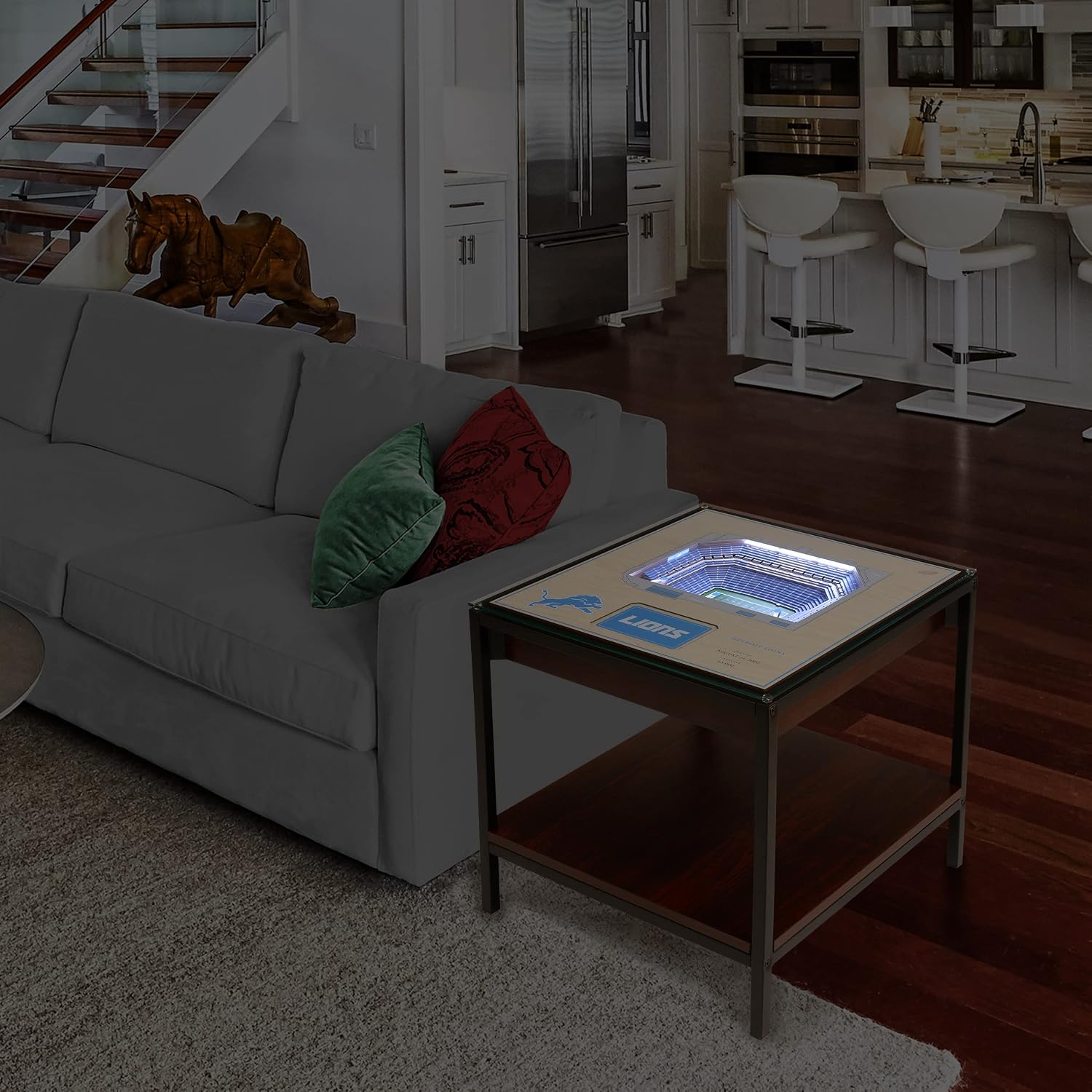 YouTheFan NFL 25-Layer StadiumViews Lighted End Table