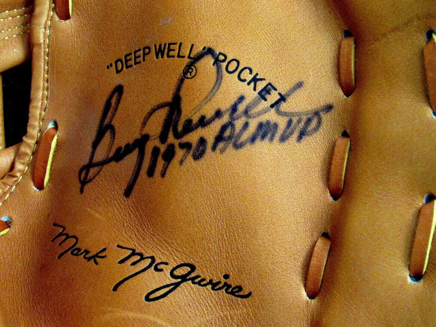 Boog Powell 1970 Al Mvp Baltimore Orioles Allstar Signed Auto Rawlings Glove Jsa - Autographed MLB Gloves