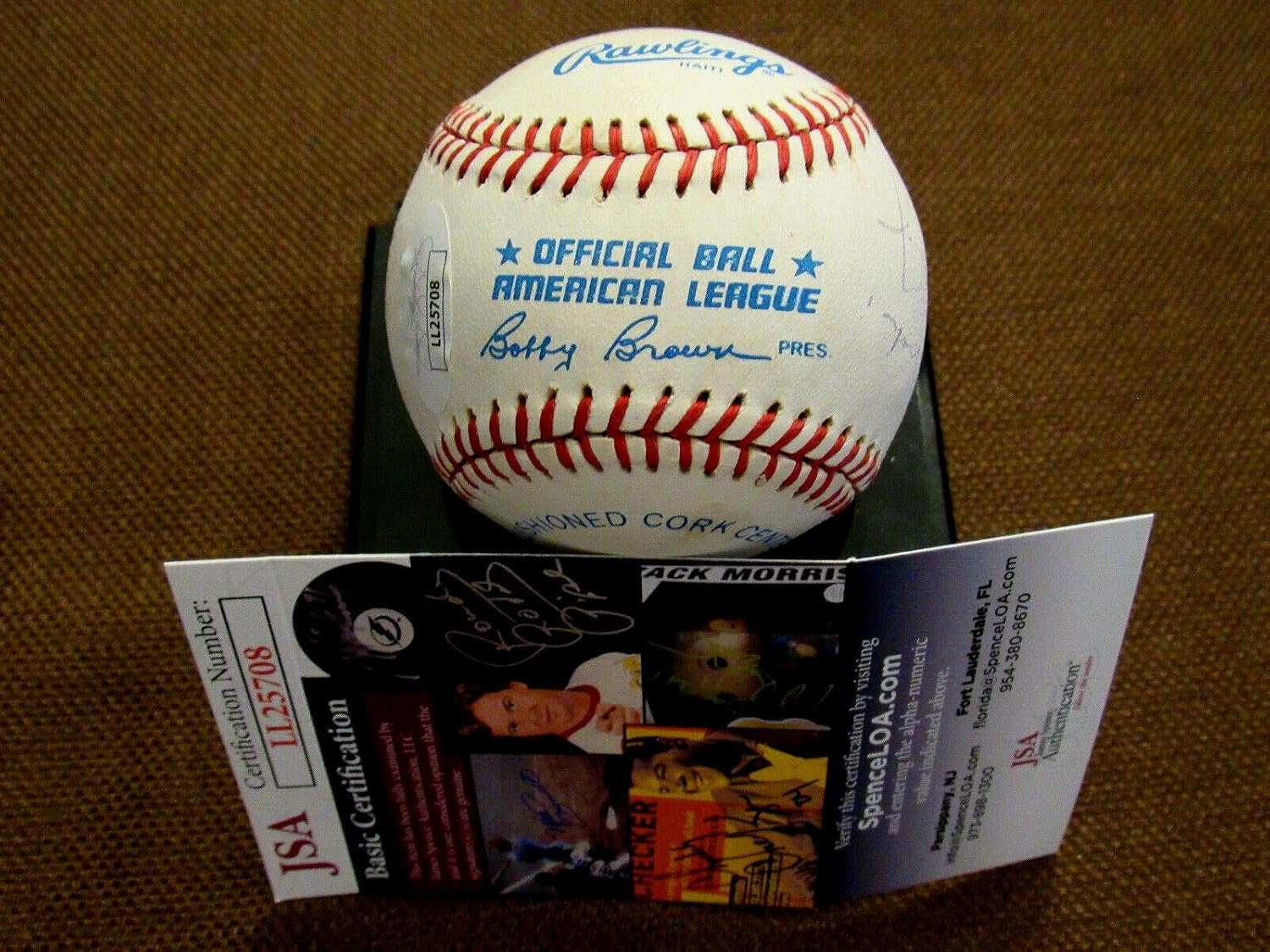 Cal Ripken Jr. Welcome Back Baltimore Orioles Hof Signed Auto Oal Baseball Jsa - Autographed Baseballs