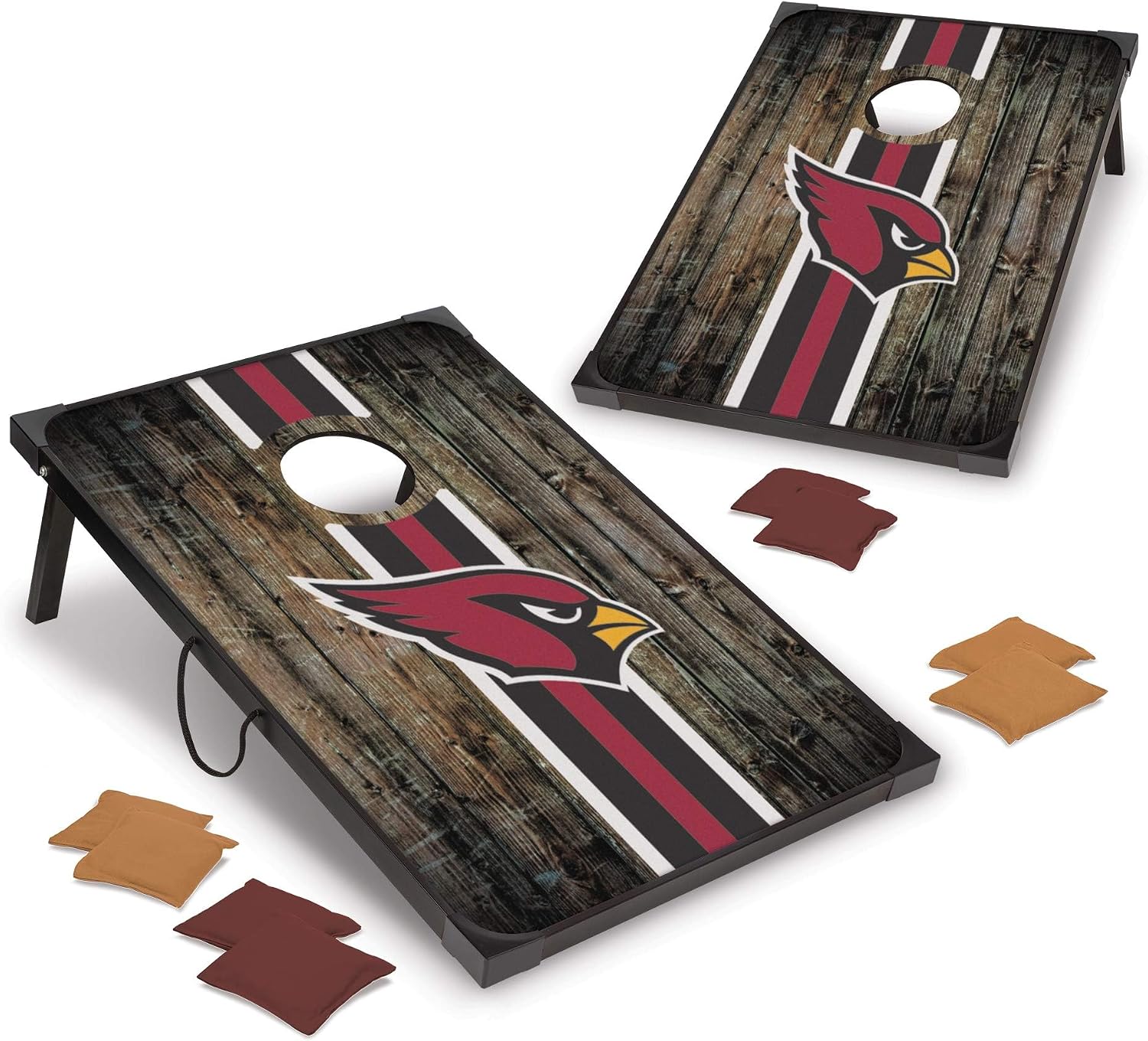 Wild Sports NFL 2' x 3' MDF Deluxe Cornhole Set - with Corners and Aprons