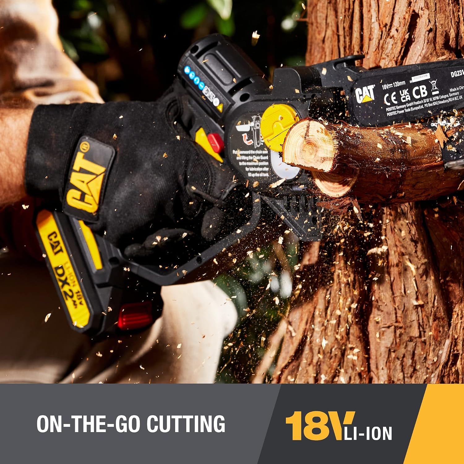 Cat® 18V Brushless 5' Pruning Saw (Battery & Charger Included) - DG231