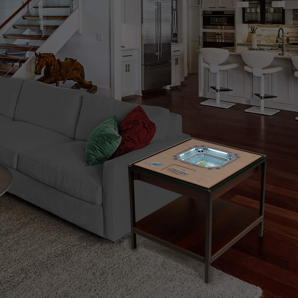YouTheFan NFL 25-Layer StadiumViews Lighted End Table