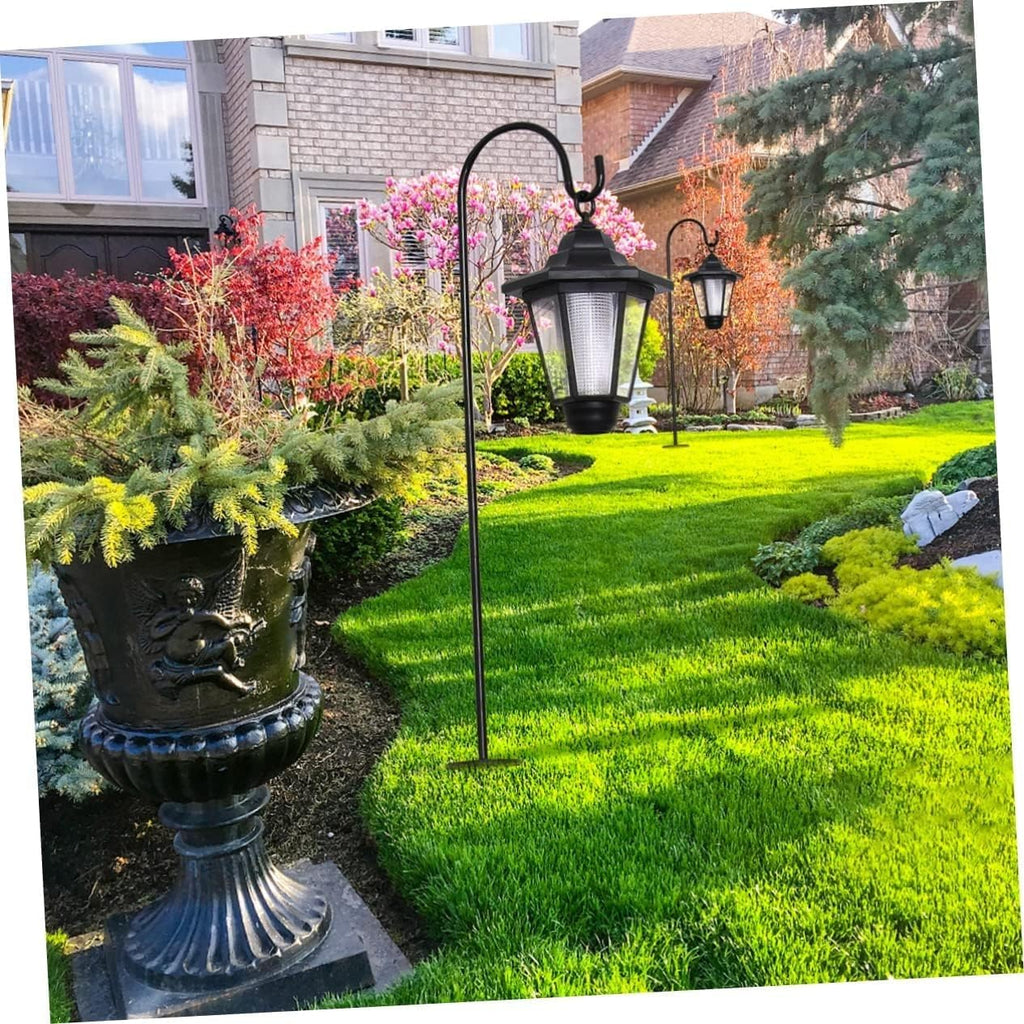 2pcs Decor Road Light Solar Landscape Spotlights Solar Powered Landscape Lights Stake Flower Lights Solar Lights Bright Pathway Lawn Garden Retro hexagonal lawn lamp, palace shaped wall lamp, garden v