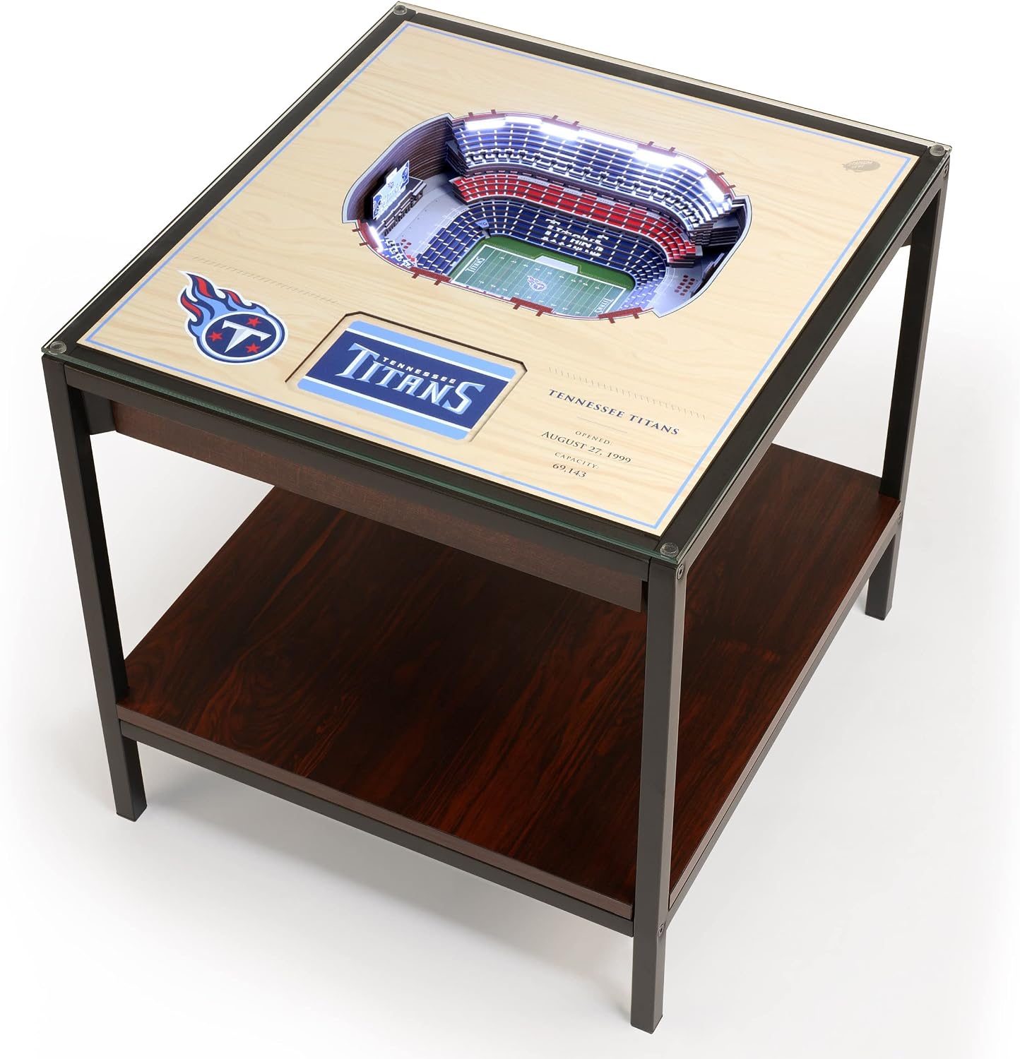 YouTheFan NFL 25-Layer StadiumViews Lighted End Table