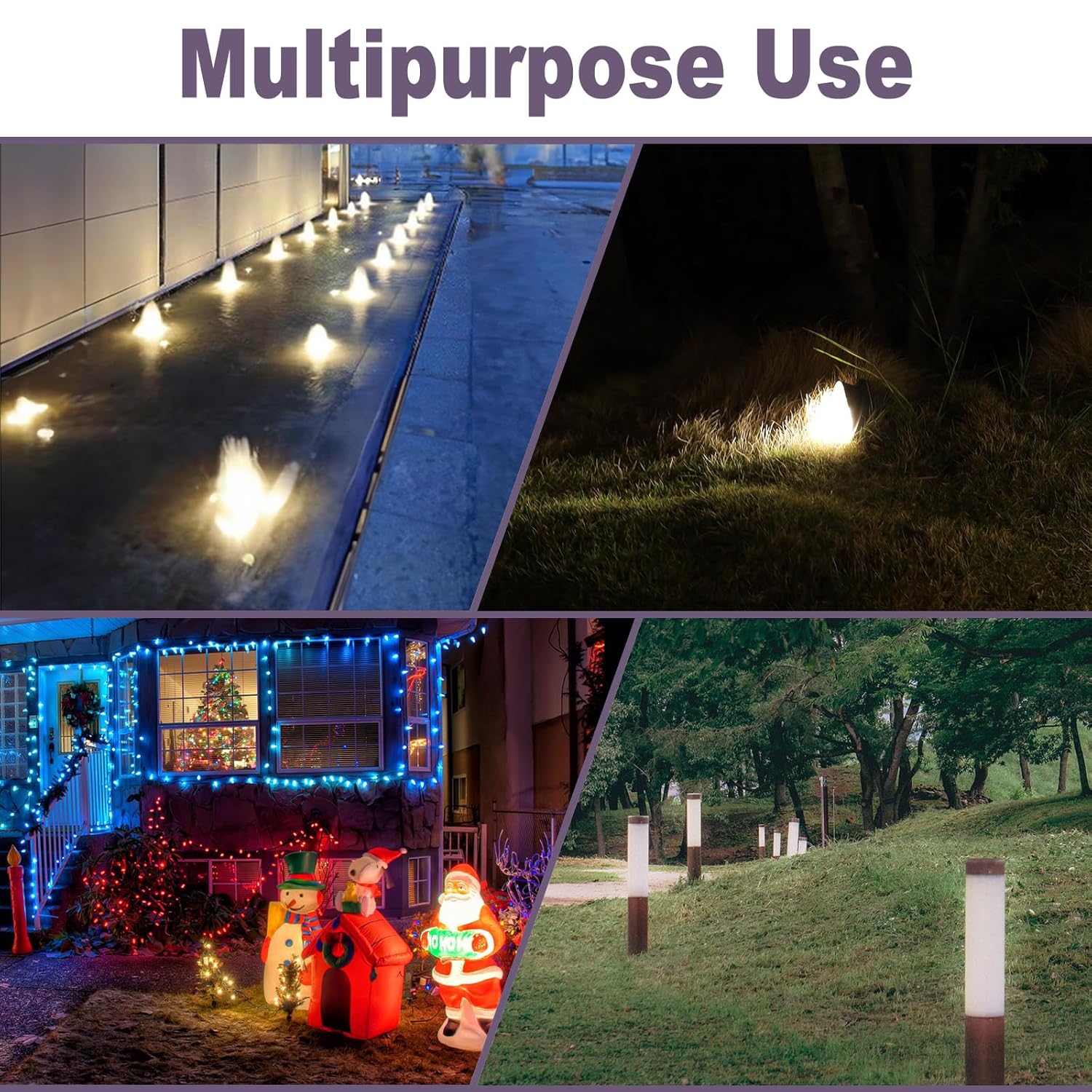12/2 Low Voltage Landscape Lighting Wire, Outdoor Direct Burial Cable, 12 Gauge 2 Conductor, 250 Feet