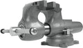 Wilton Machinist Bench Vise, 6' Jaw Width, 10' Jaw Opening, 5-1/2' Throat (Model 600S)