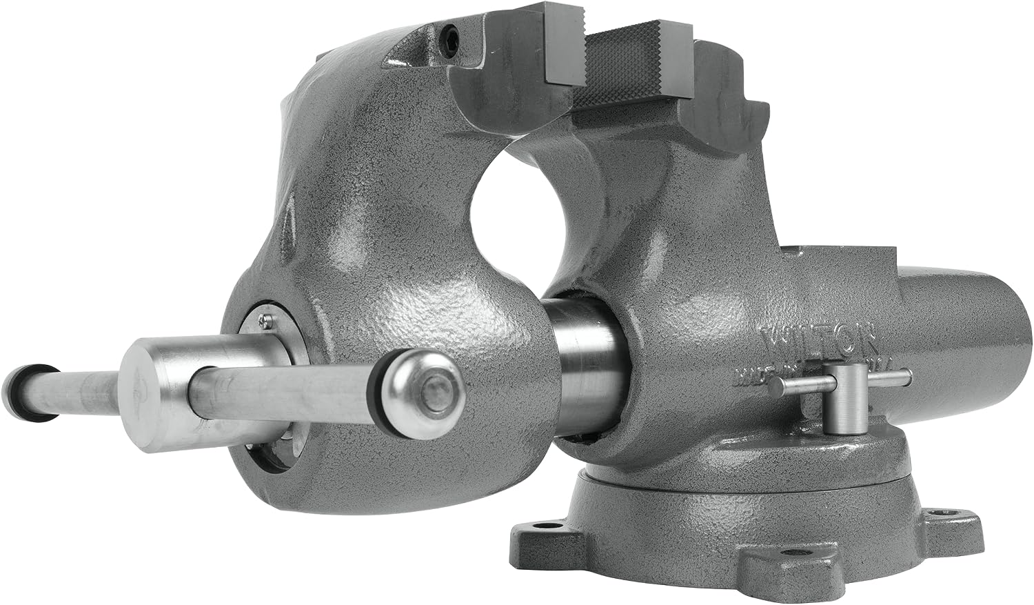 Wilton Machinist Bench Vise, 6' Jaw Width, 10' Jaw Opening, 5-1/2' Throat (Model 600S)