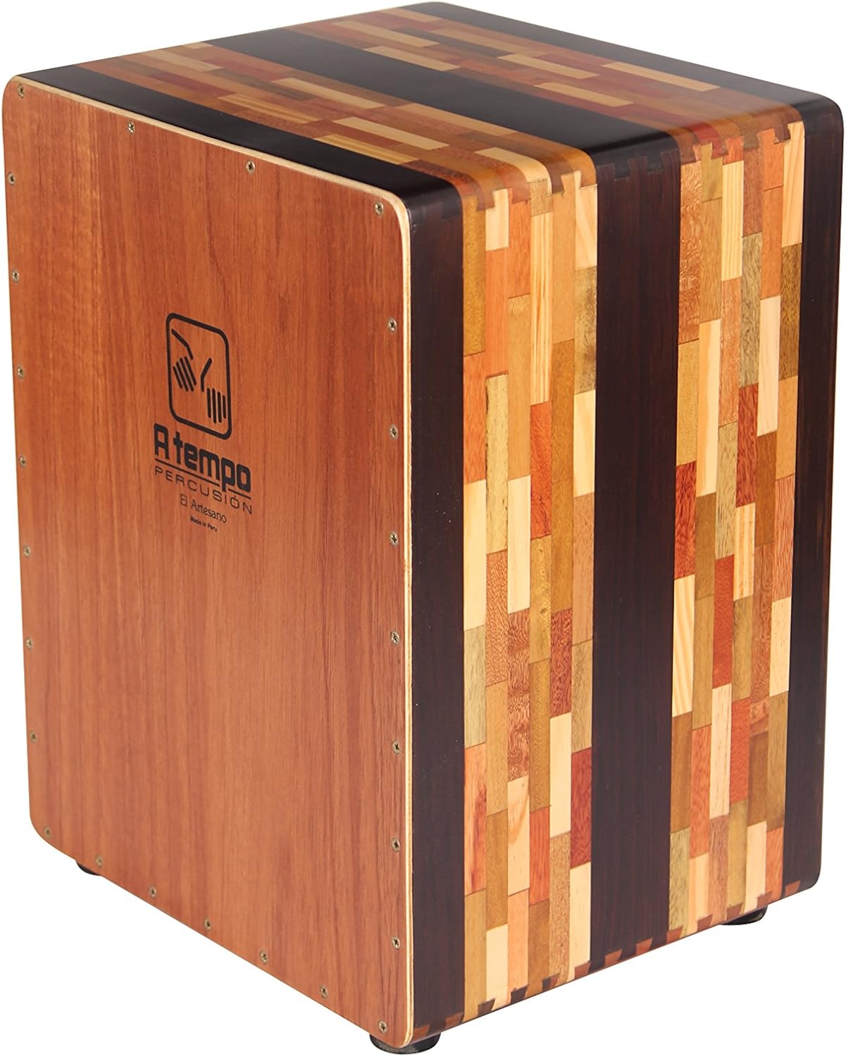 A Tempo Percussion El Artesano Cajon with Free Bag