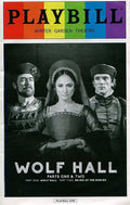 PLAYBILL: Wolf Hall, Parts One & Two - Winter Garden Theatre, NYC