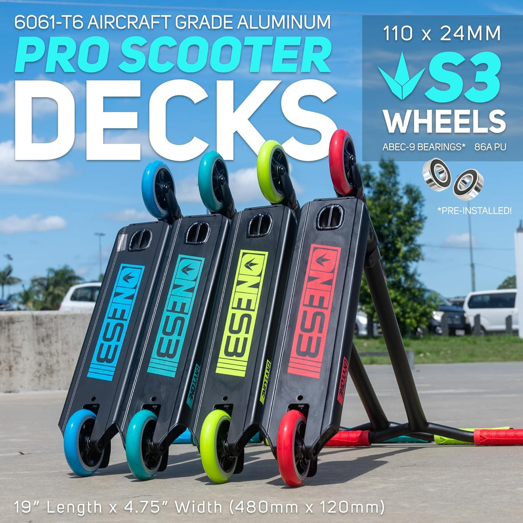 Envy Scooters ONE S3 Stunt Scooter - Trick Scooters for Kids 6-12 Years - Beginner Freestyle Scooter