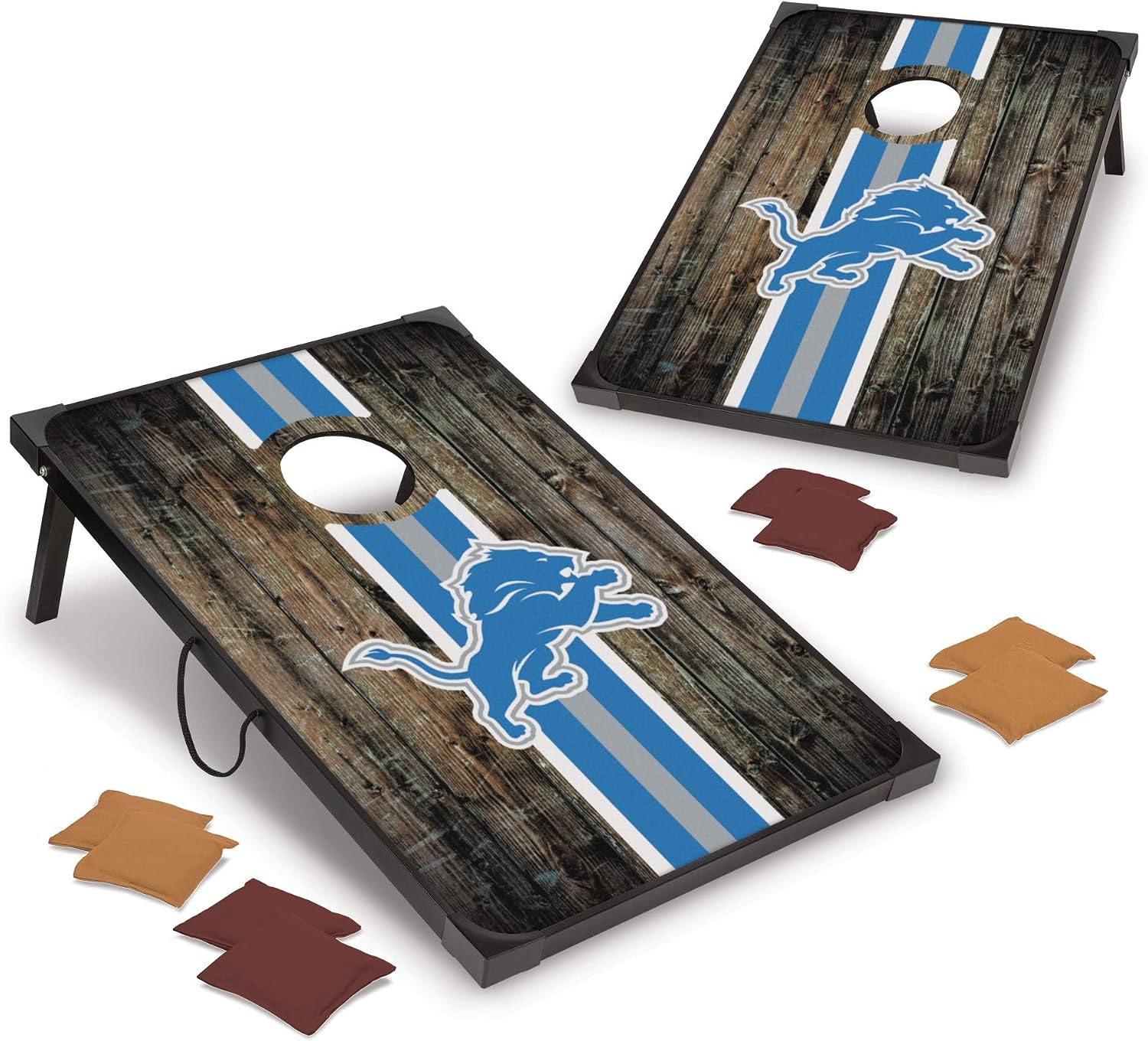 Wild Sports NFL 2' x 3' MDF Deluxe Cornhole Set - with Corners and Aprons