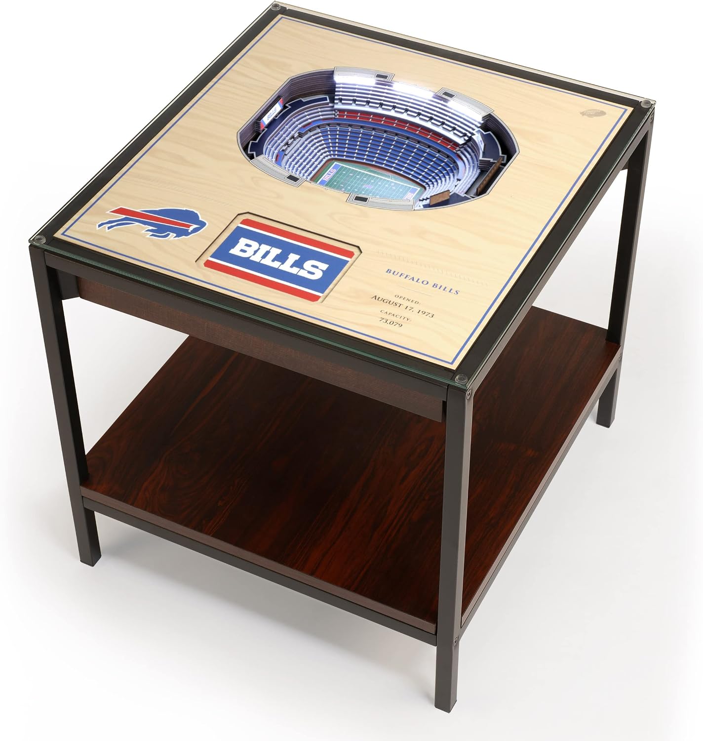 YouTheFan NFL 25-Layer StadiumViews Lighted End Table