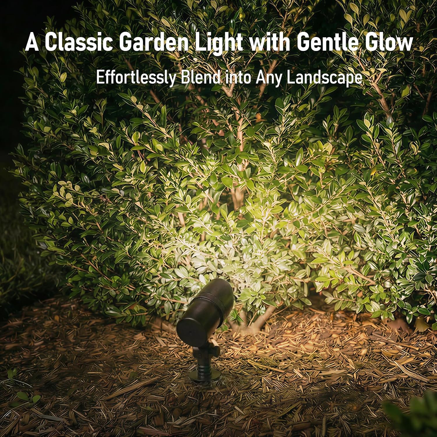 LEONLITE RGBCW LED Landscape Spotlight, 15°-60° Adjustable Beam Angle, 8W Low Voltage Spot Light with Stepless Adjustment, Color Changing, Aluminum, IP65 Waterproof, Oil Rubbed Bronze, Pack of 4