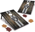 Wild Sports NFL 2' x 3' MDF Deluxe Cornhole Set - with Corners and Aprons