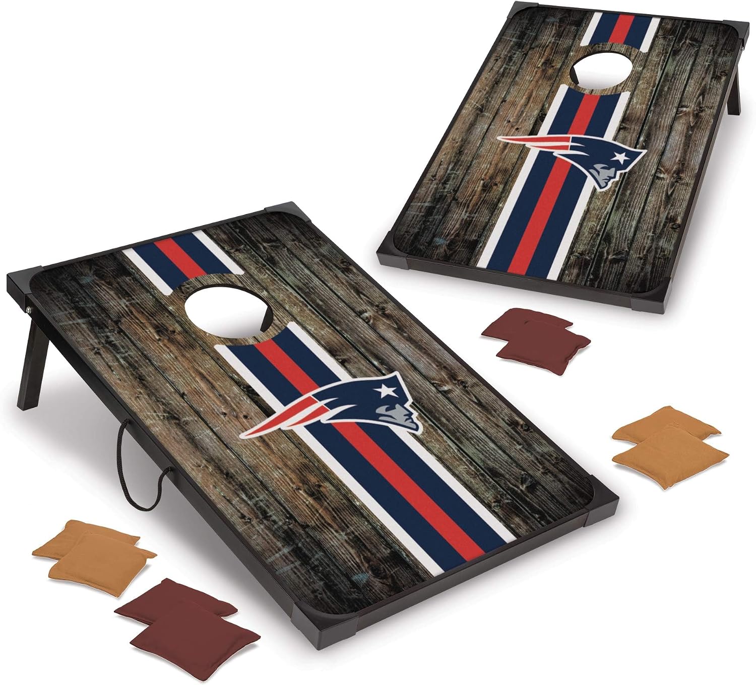 Wild Sports NFL 2' x 3' MDF Deluxe Cornhole Set - with Corners and Aprons