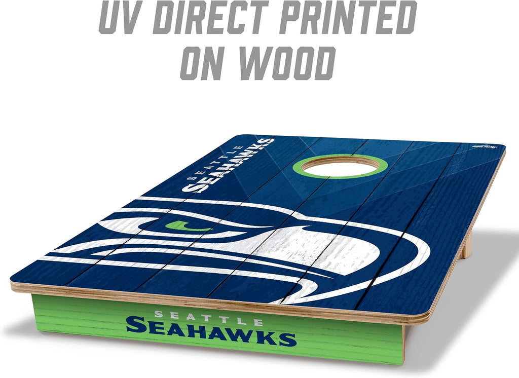 YouTheFan NFL 2' x 3' Wood Cornhole Game with Logo Bags