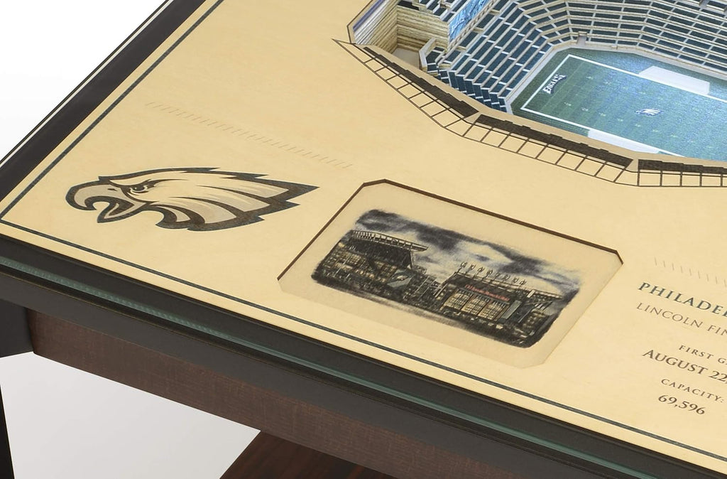 YouTheFan NFL 25-Layer StadiumViews Lighted End Table