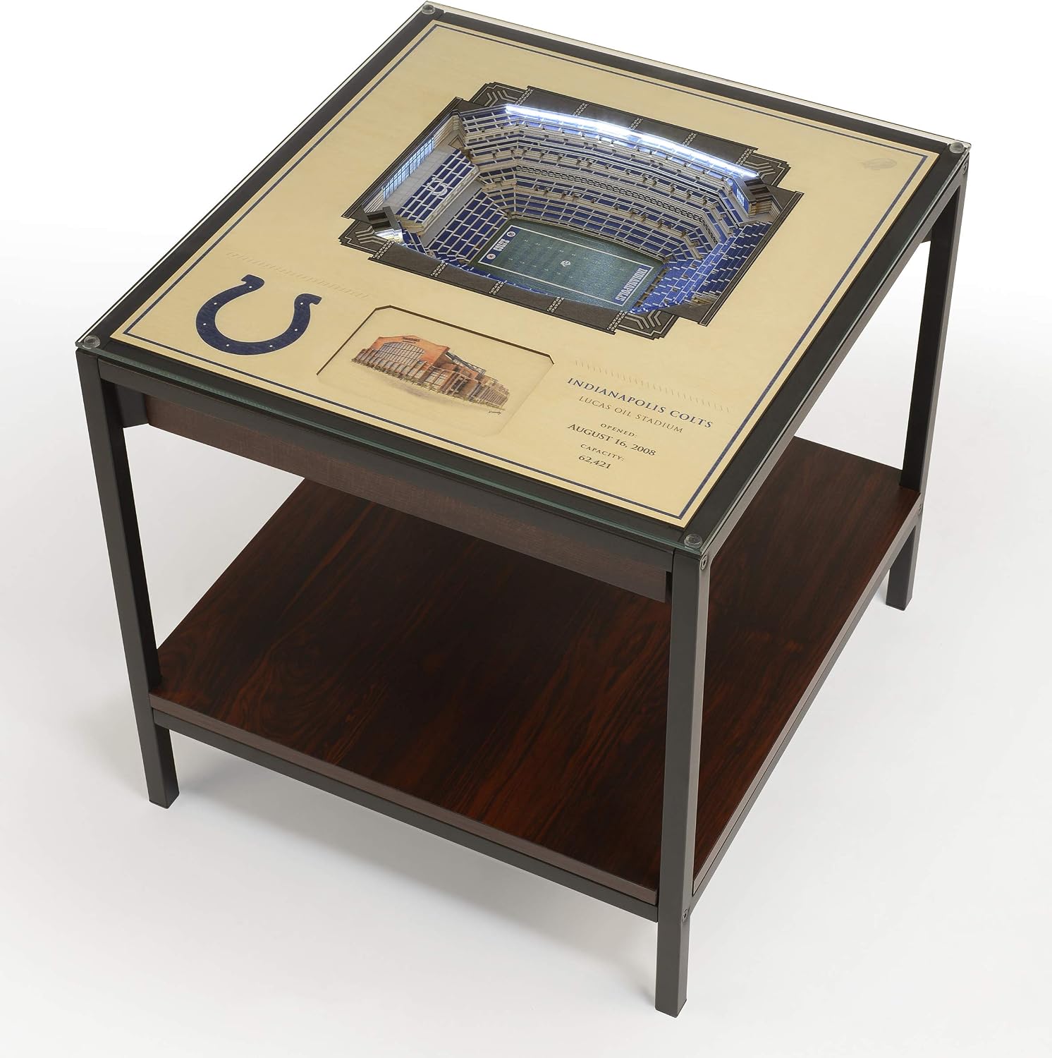 YouTheFan NFL 25-Layer StadiumViews Lighted End Table