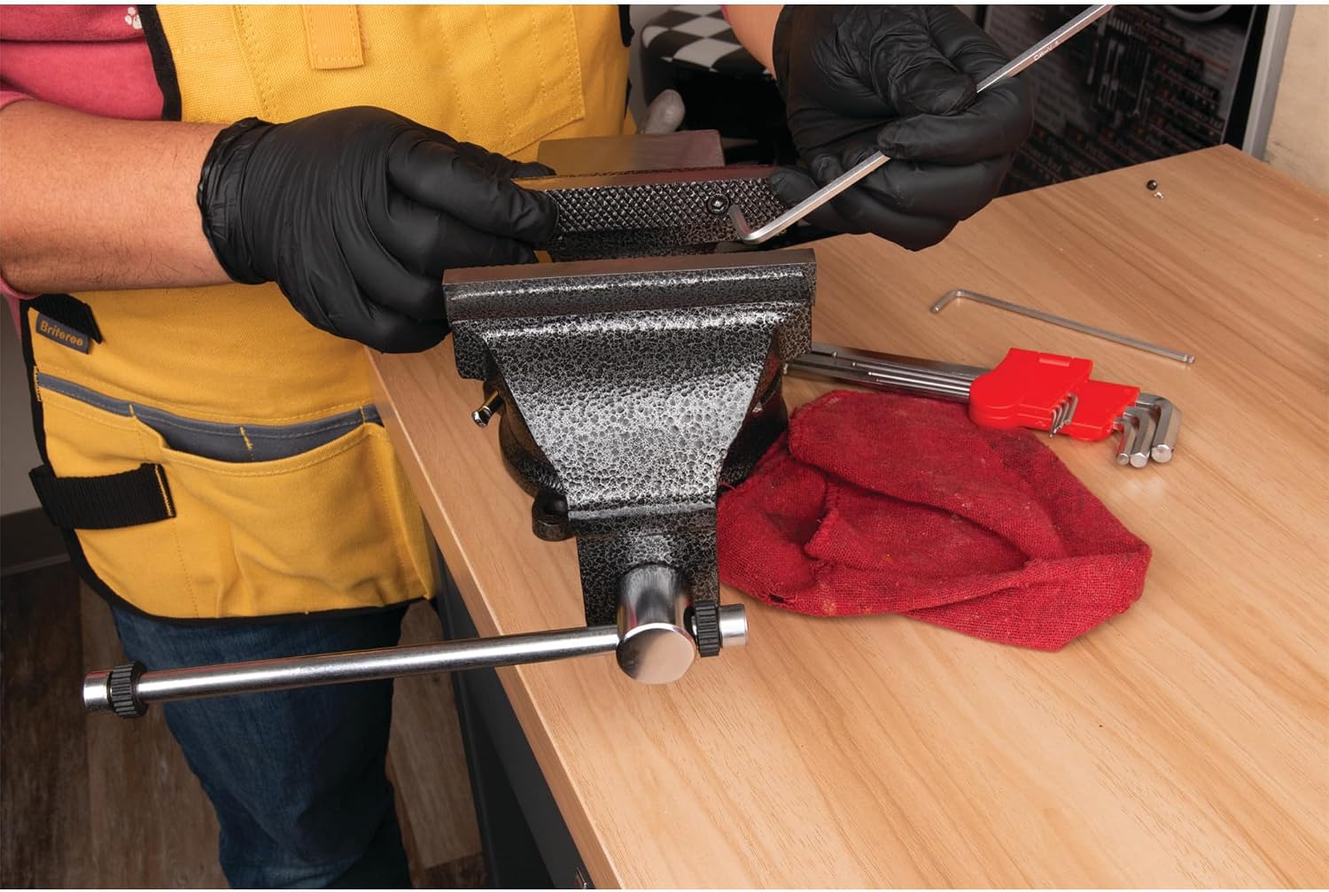 Performance Tool MV5 Hammer Tough 5-Inch Machinist Vise
