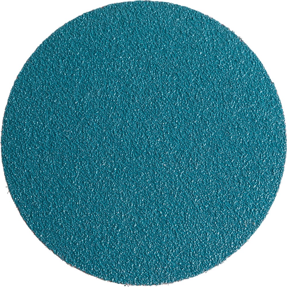 PFERD 47563 Pressure Sensitive Adhesive Disc, Zirconia Alumina Z, 5' Diameter, 60 Grit (Pack of 50)